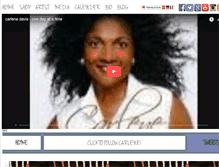 Tablet Screenshot of carlenedavis.net